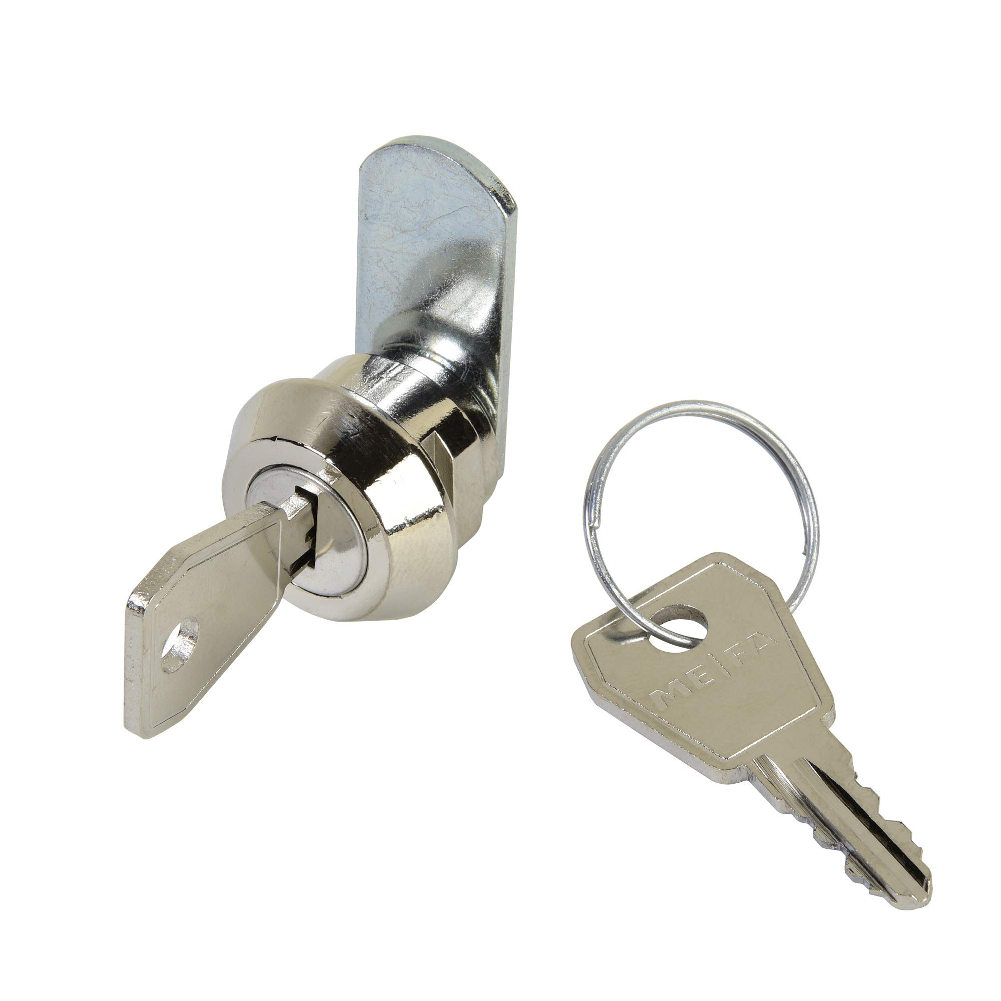 Renz A17000 MEFA - Cerradura cilíndrica para buzón Minuet (tamaño pequeño), color gris