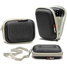 Navitech Black Shockproof Camera Case Compatible with AGFA Photo Realishot DC5200 Compact Digital Camera