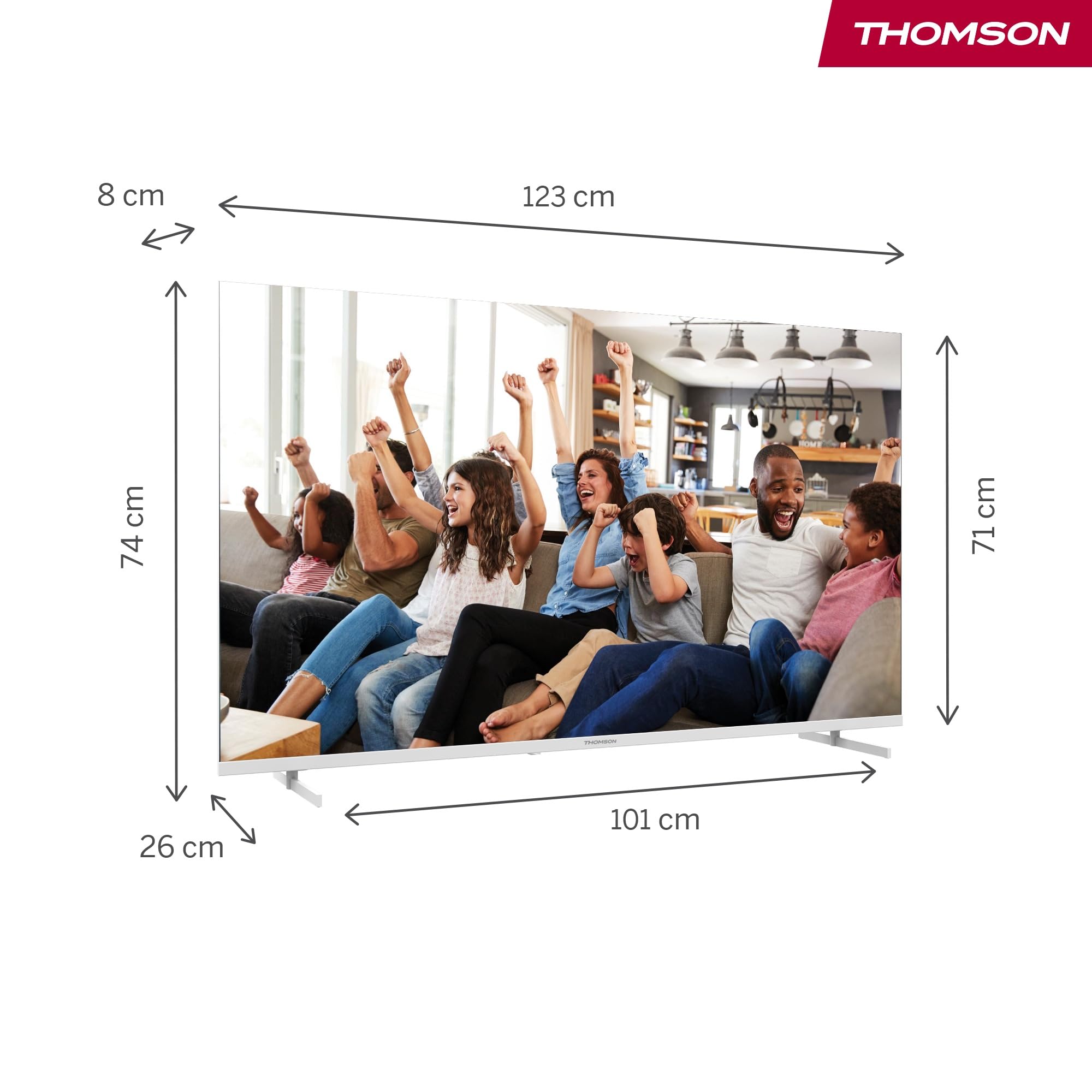 TCL 55UG4S14W Smart TV 4K 55 Pollici Wi-Fi - Dettaglio
