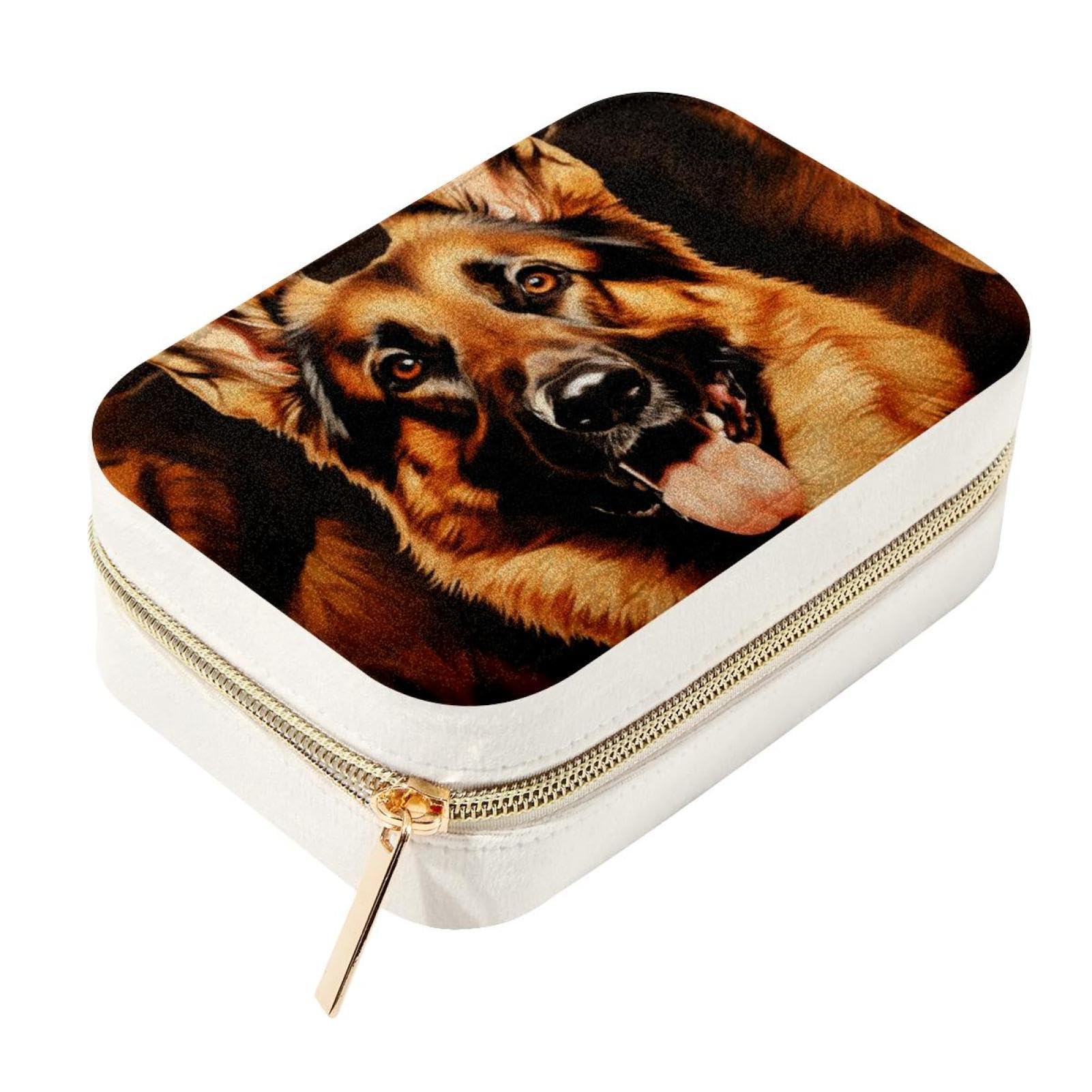 Coffret de rangement de bijoux Collie idéal comme idée cadeau pour femmes et filles