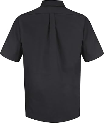 Red Kap Men's Men's Short Sleeve Poplin Dress Shirt Shirt