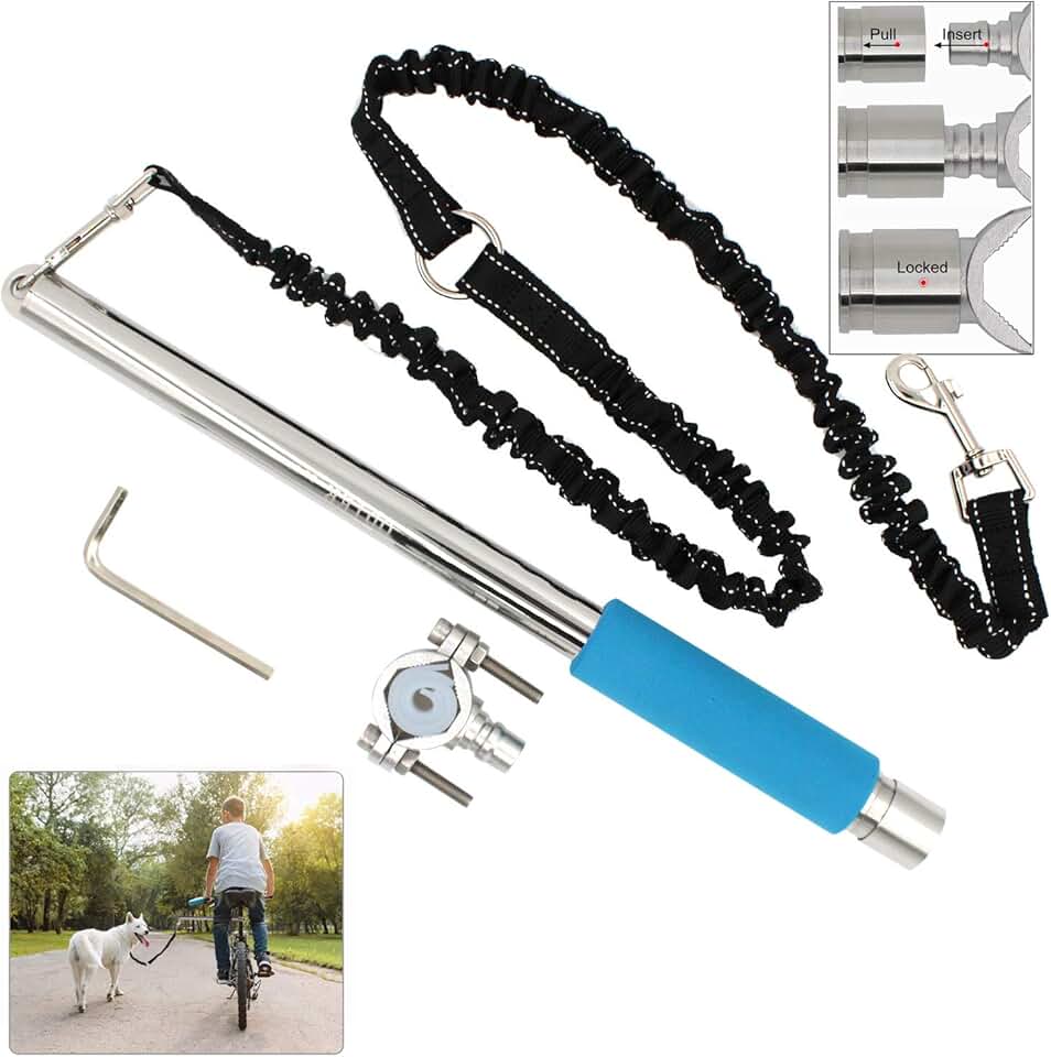 bicycle dog leash attachment