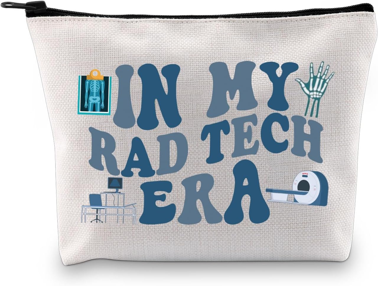 Rad Tech Makeup Bag Rad Tech Gift Xray Tech Gift Radiology Tech Week Gifts Radiologic Technologist Cosmetic Bag In My Rad Tech Era