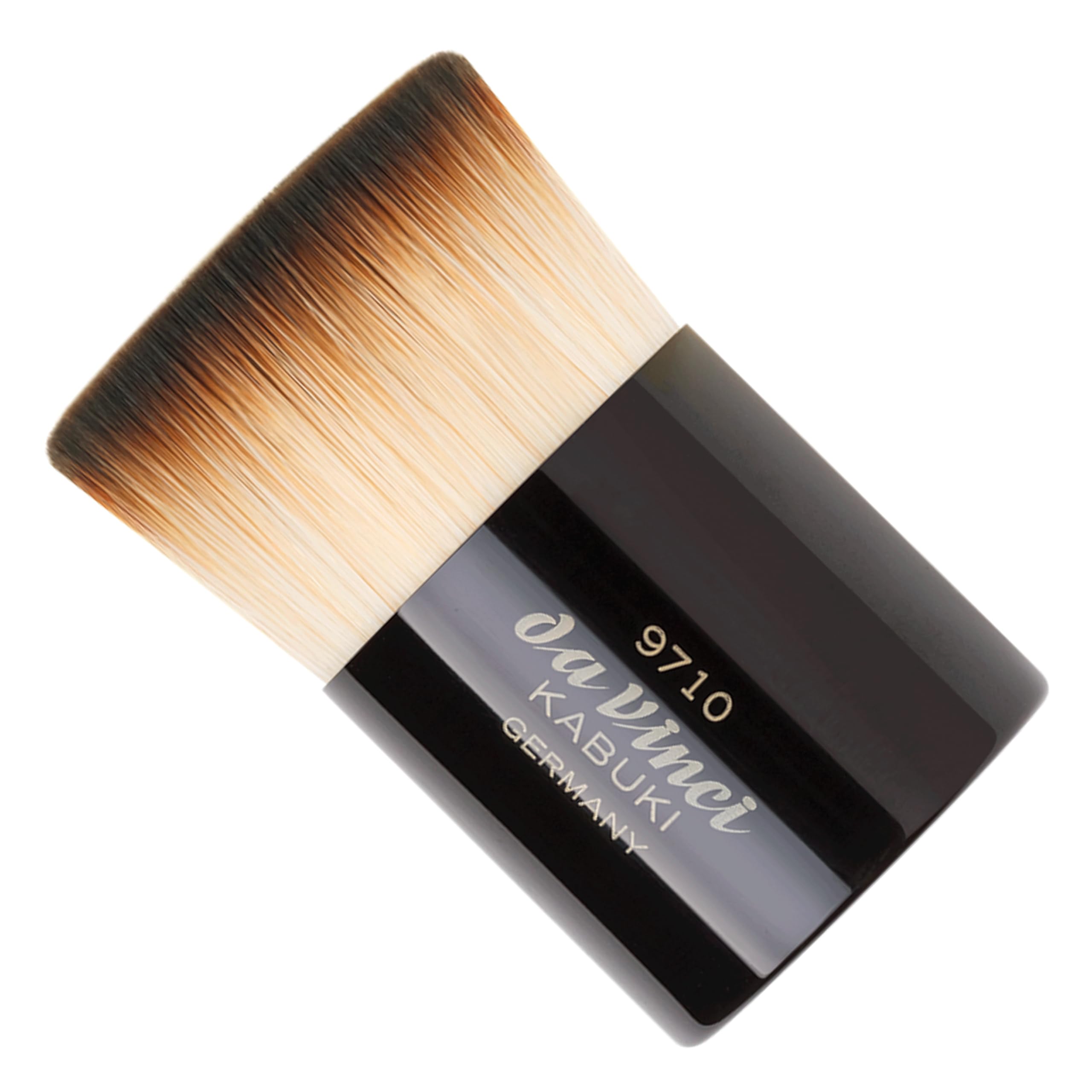 da Vinci 9710 pennello e polvere pennello Foundation con custodia da viaggio multa, Kabuki, fibra sintetica liscio, confezione 1er (1 x 1 pezzo)