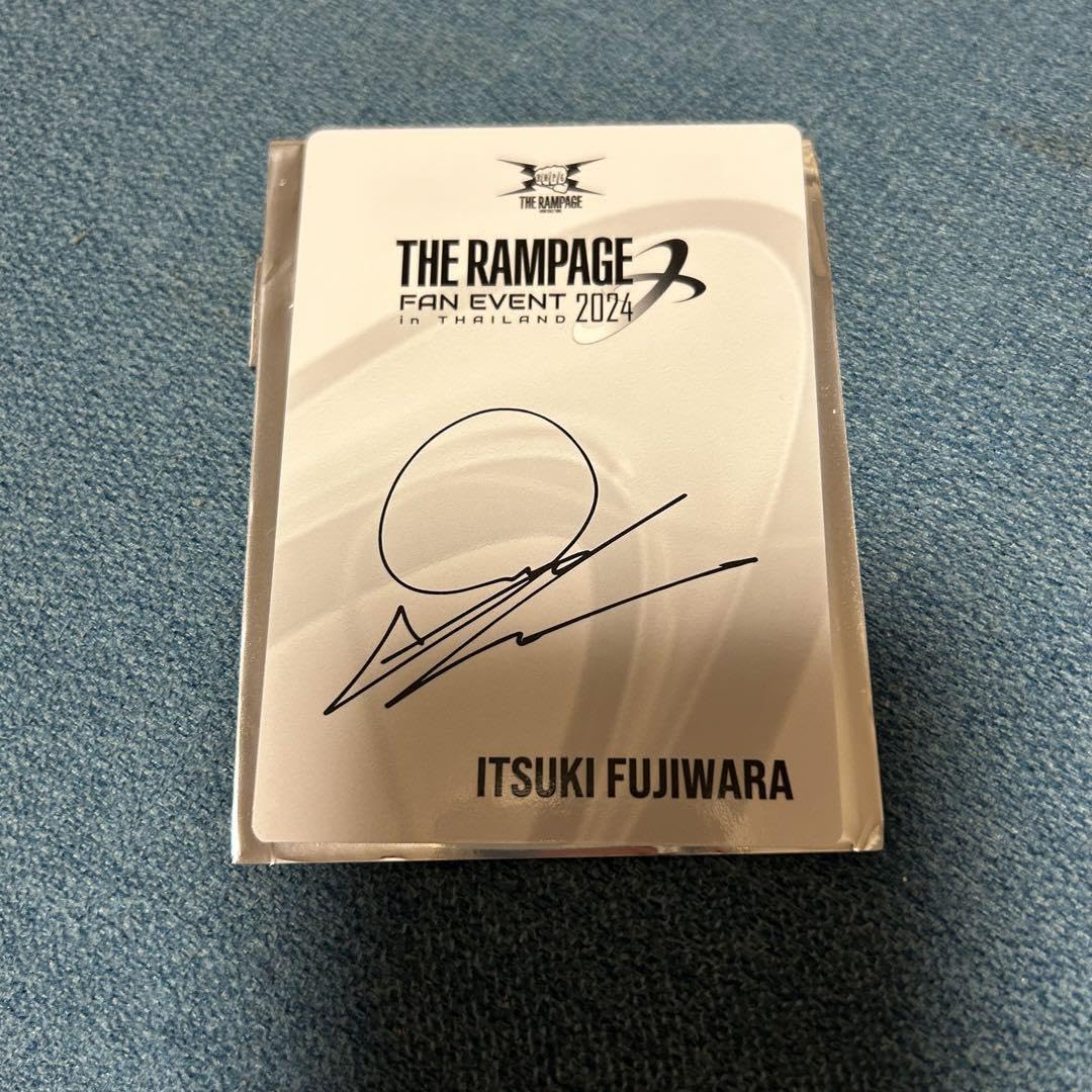 藤原樹 トレカ タイ THE RAMPAGE 藤原 樹 アクスタ トレカ THE RAMPAGE - 藤原樹