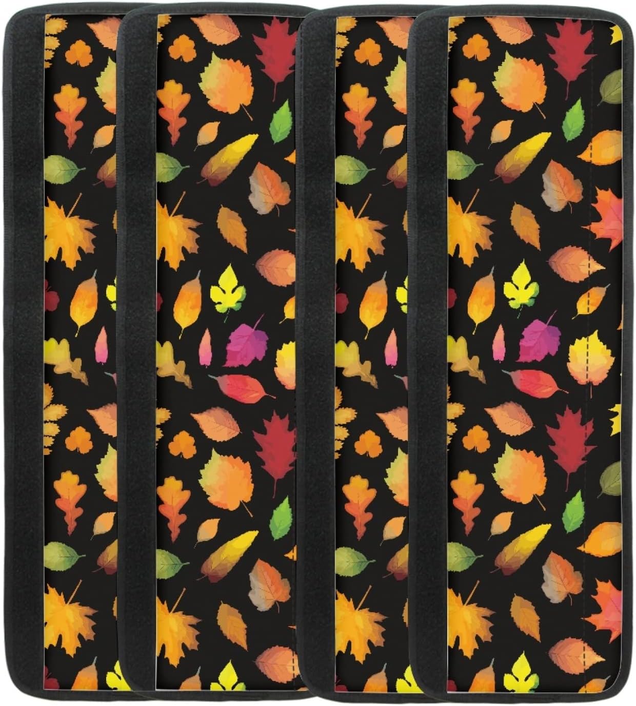 70s 80s Swirl Refrigerator Replacement Handles Covers 8Set, Hippie Flower Kitchen Appliance Decorative Handles, Colorful Groocy Floral Catch All Stains Dust Fingerprints