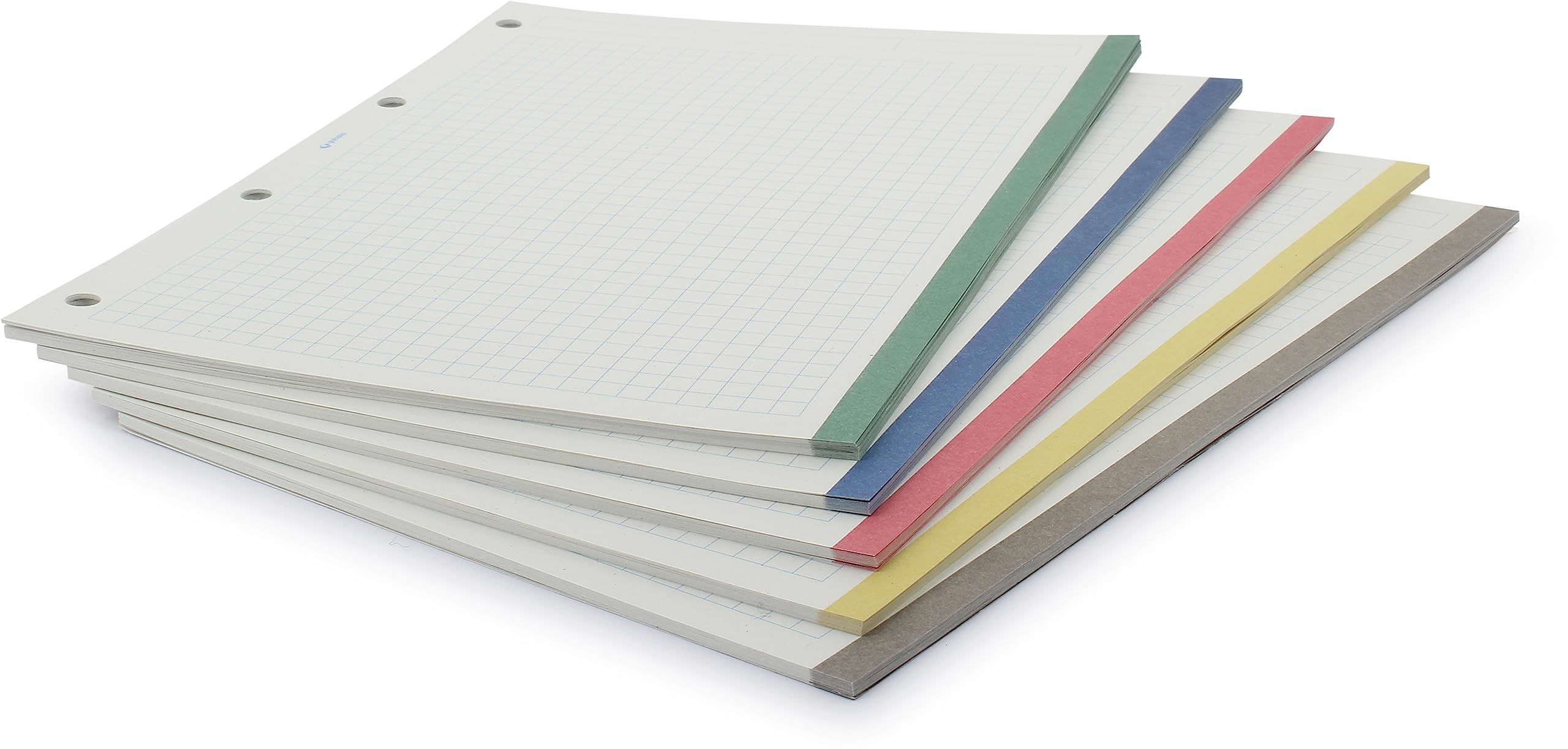 Blocchi Note Unipapel A4 - Confezione Da 5, 50 Fogli A Righe Gialli, Microforati, Carta 60g - Foto 3