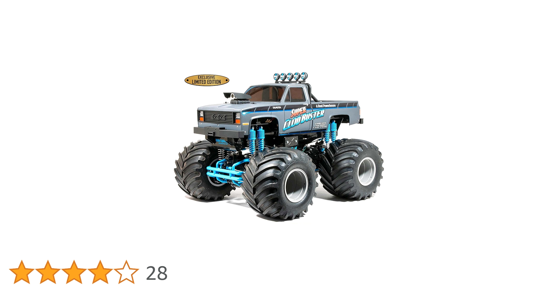 Amazon.co.jp: タミヤ 1/10 スーパークロッドバスター 4輪駆動