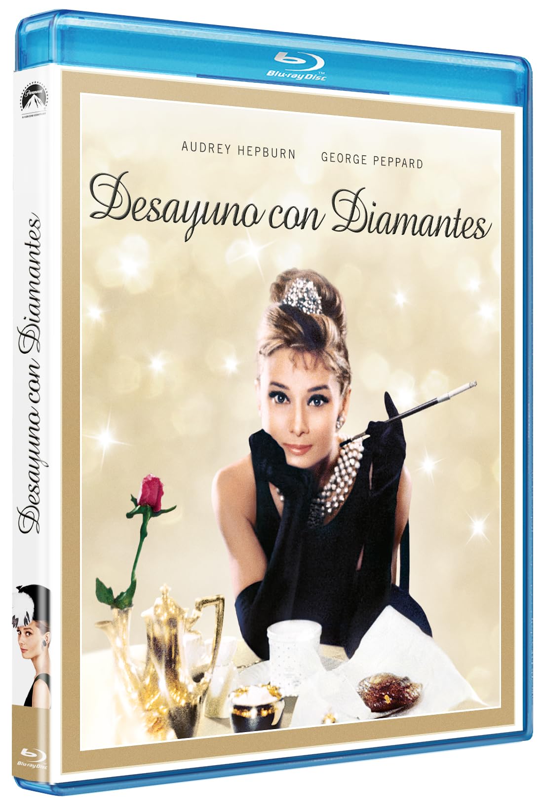 Colazione da Tiffany, Breakfast at Tiffany's 1961 Blu-Ray Import Spagnolo, Audio Italiano, Blake Edwards, Audrey Hepburn, George Peppard, Patricia Neal