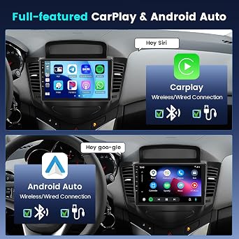 [Fuluku] 8Core 4+64GB 9 Android 15 Car Radio for Chevy Cruze 2009-2015