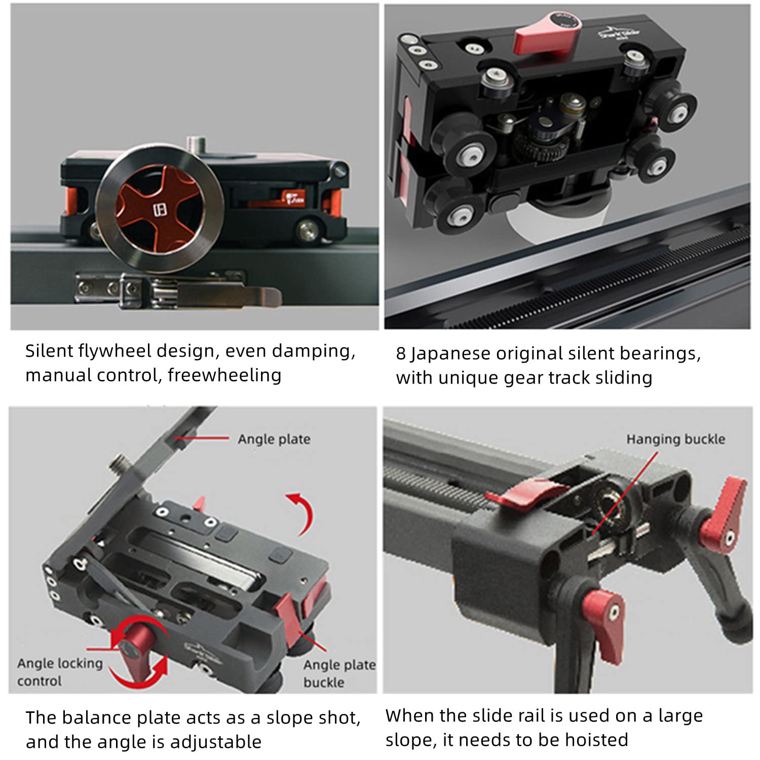 Amazon | IFOOTAGE Shark Slider Mini Complete、X2ミニ3軸ジンバル