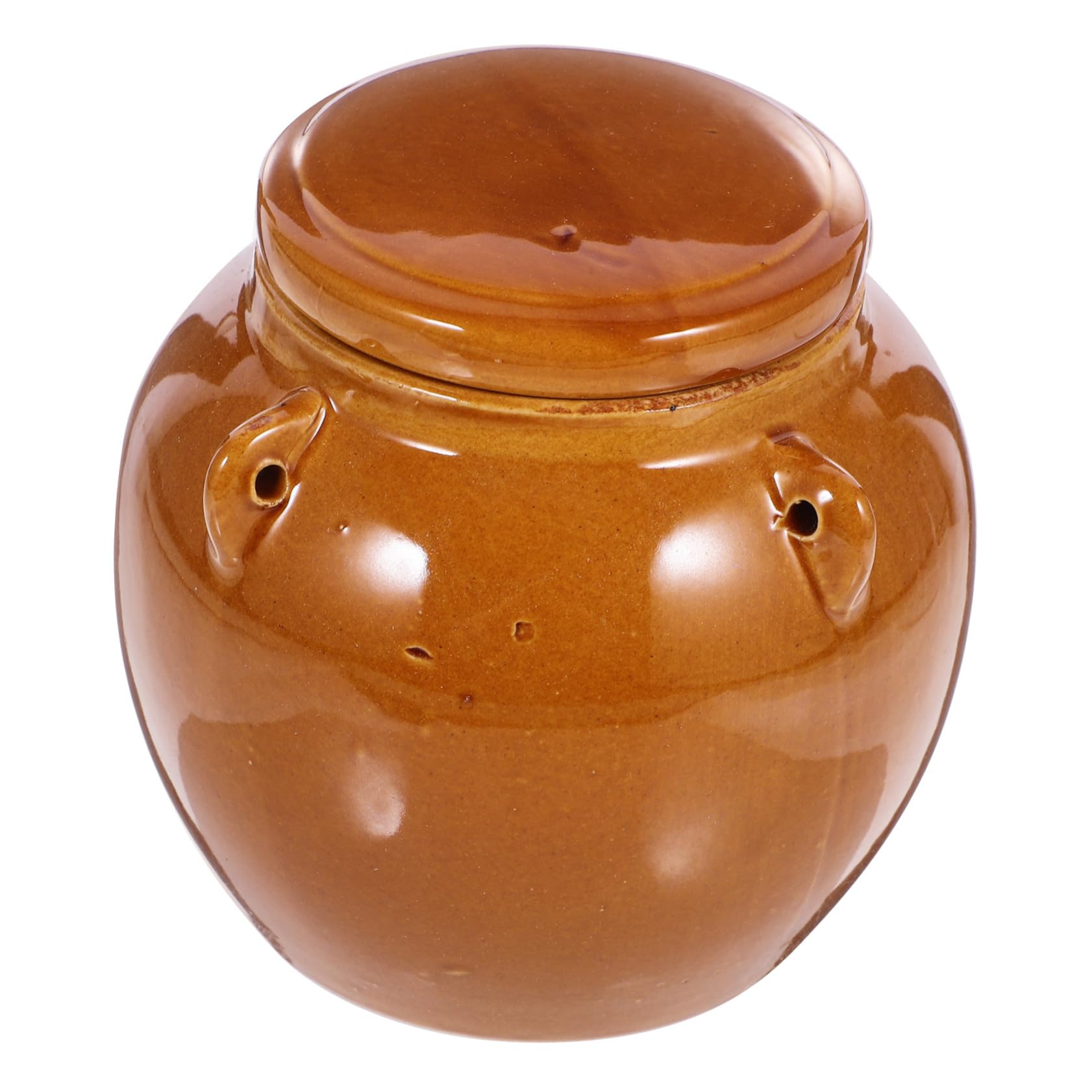 Keramik Vorratsglas 800ml mit Deckel Vintage Stil Luftdichtes Einmachglas für Zuhause und Hotel Glatte Oberfläche Leicht zu Reinigen