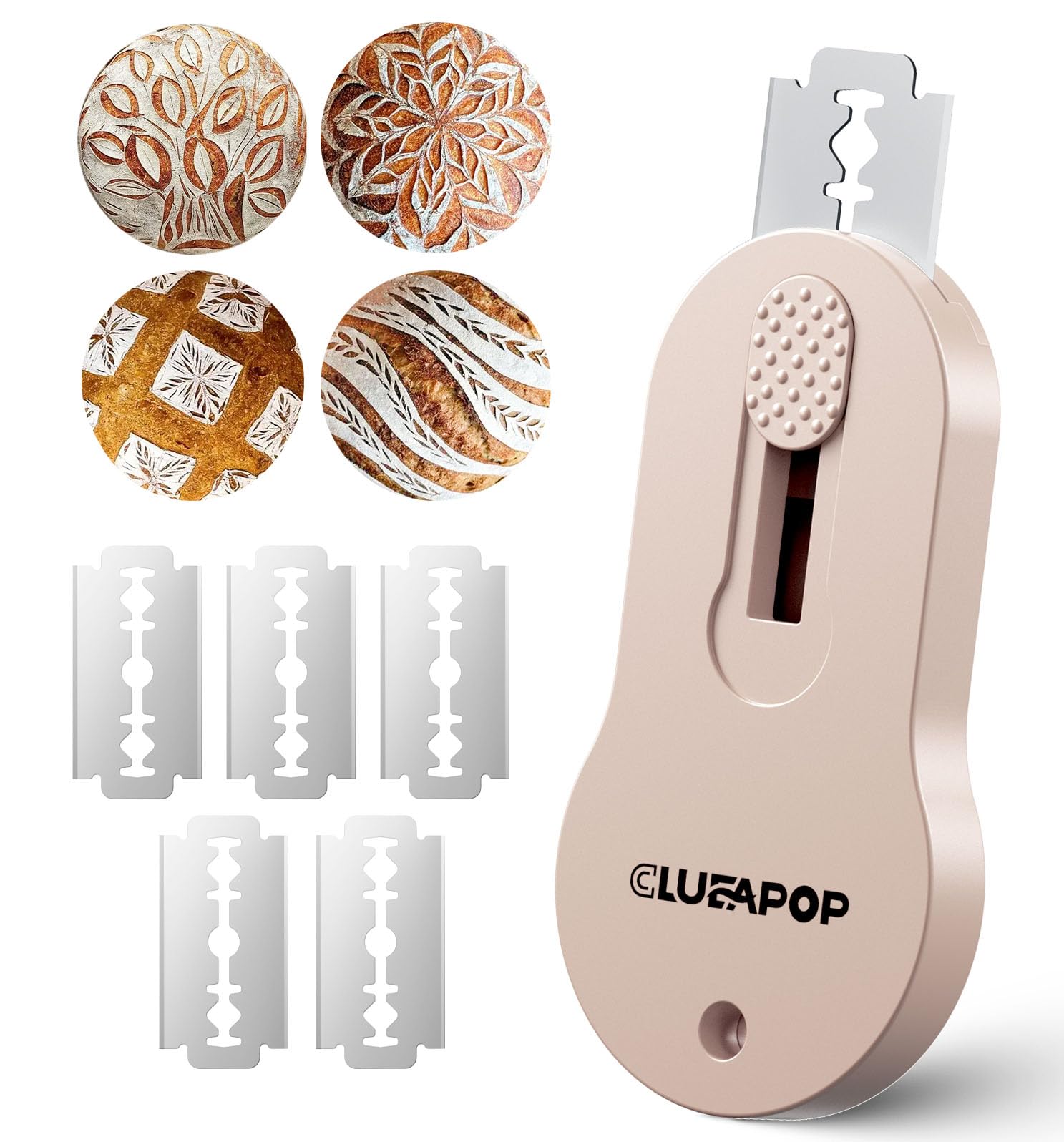 Bread Lame, Extractable & Magnetic Bread Lame Dough Scoring Tool - Professional Sourdough Scoring Tool - Sourdough Bread B...