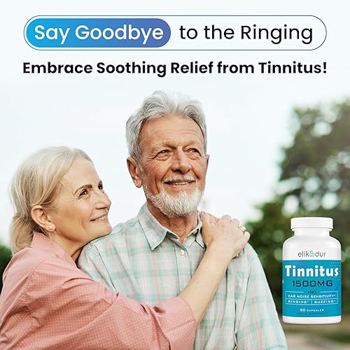 Miniatura 8 de Alivio del tinnitus de 1500 mg para el zumbido de las orejas, suplementos de alivio del tinnitus para el alivio del zumbido de las orejas  Mezcla de