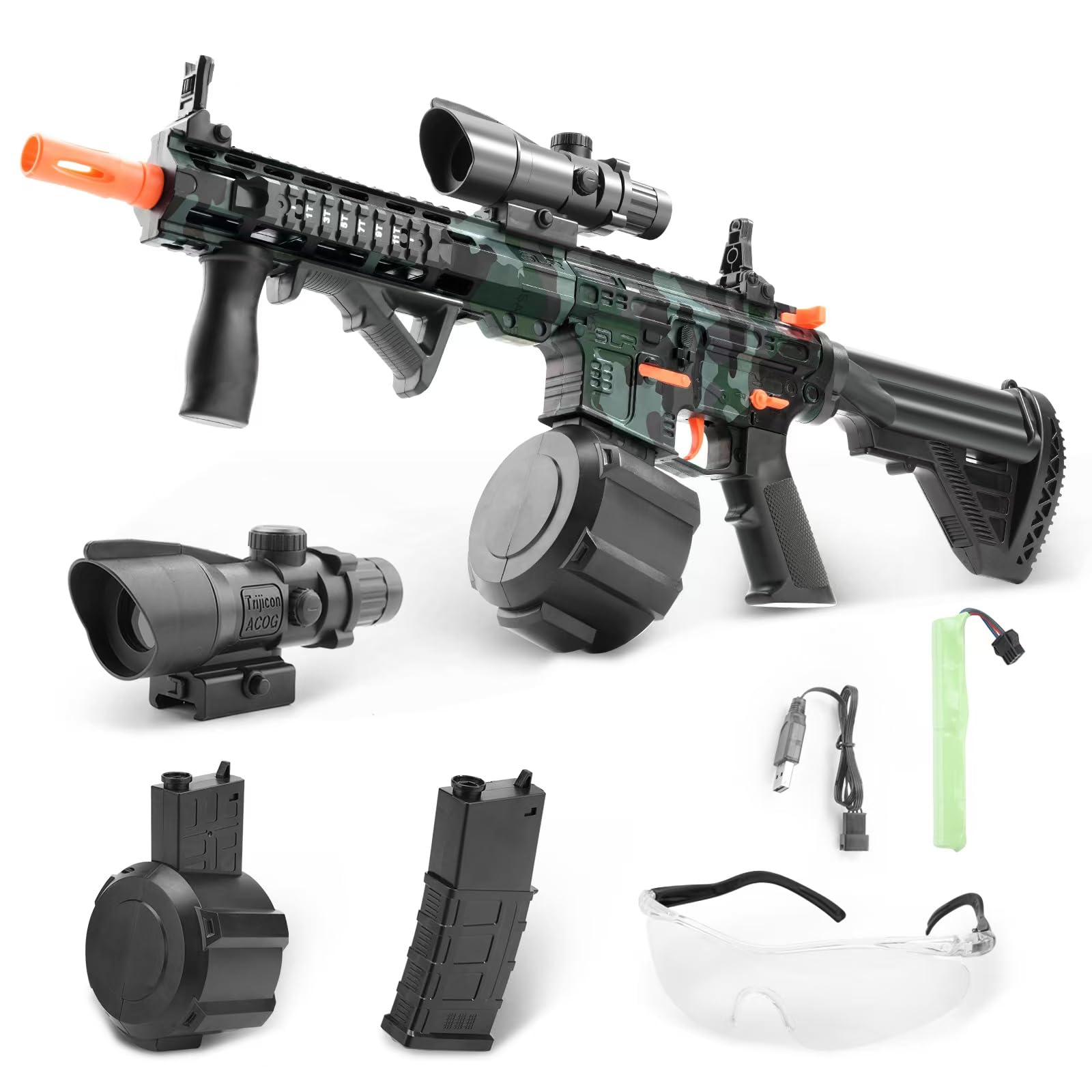 Electric Gel Ball Blaster, Automatic Splat Blaster Toy Gun for Adults 18+