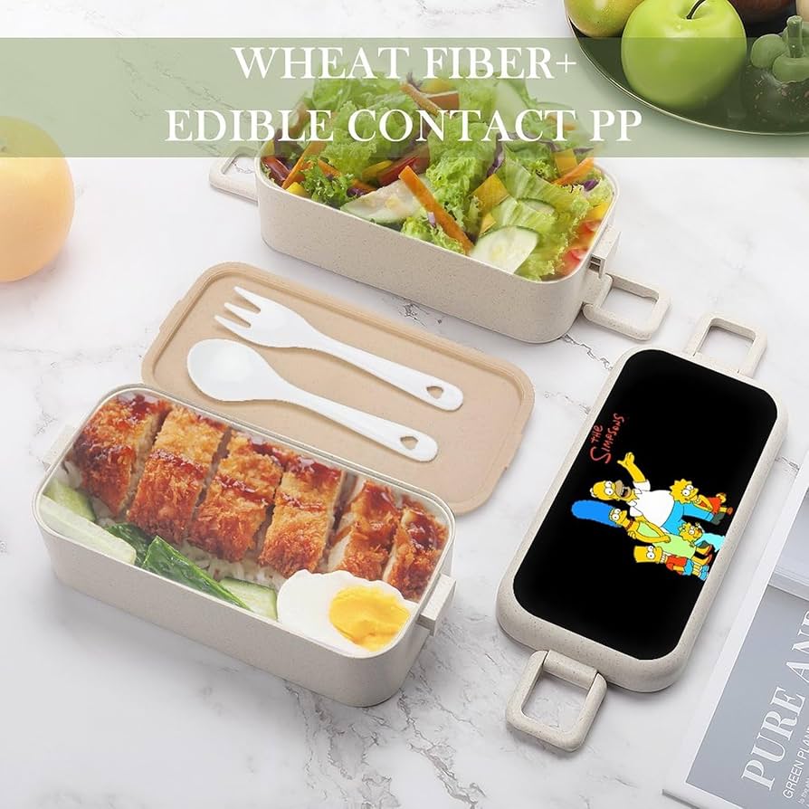 Amazon | ザ・シンプソンズ 弁当箱 ランチボックス 大容量 おしゃれ