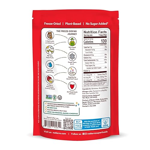 Miniatura 10 de Frutas orgánicas liofilizadas de Natierra Nature