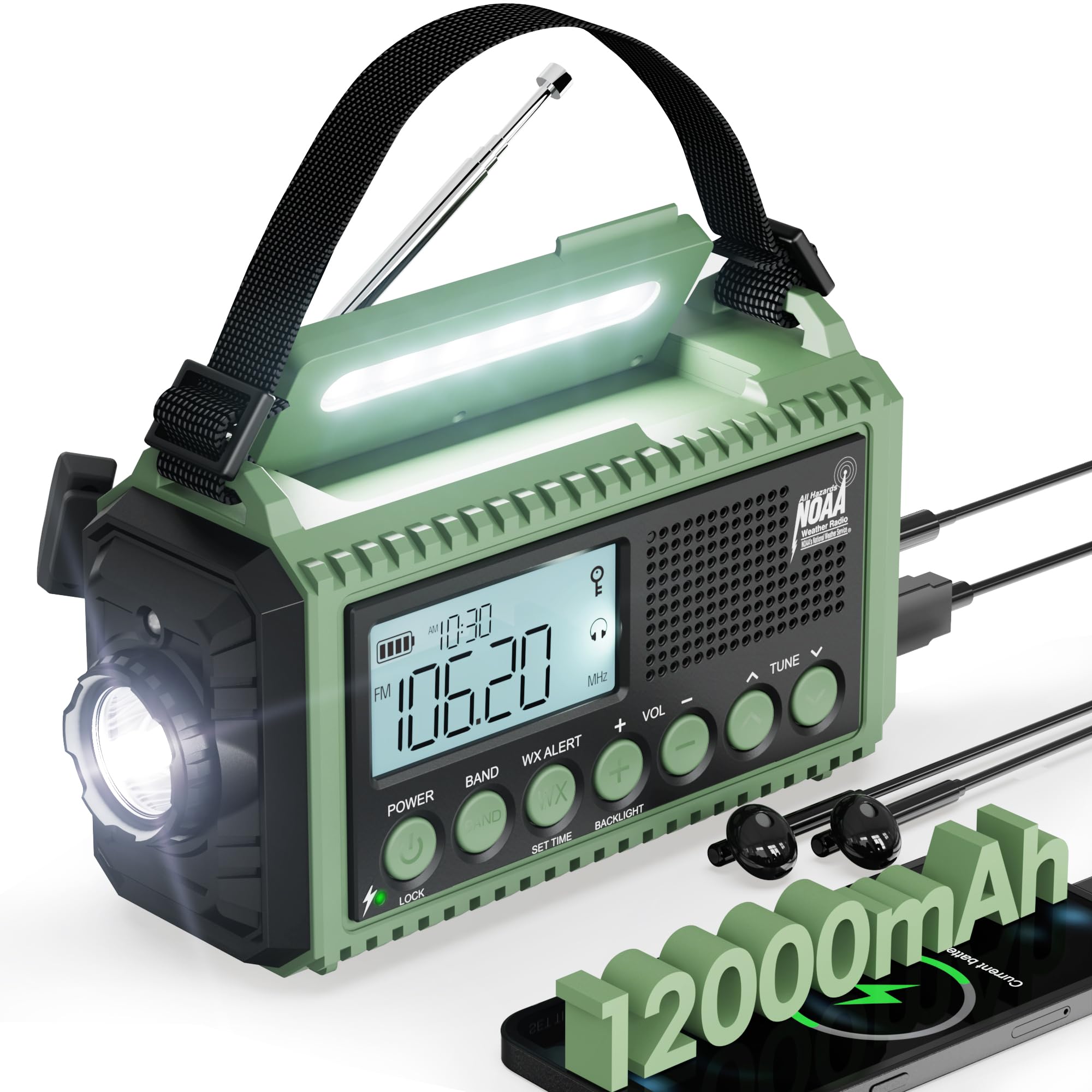 Roxicosly CR1009Ultra Emergency Radio