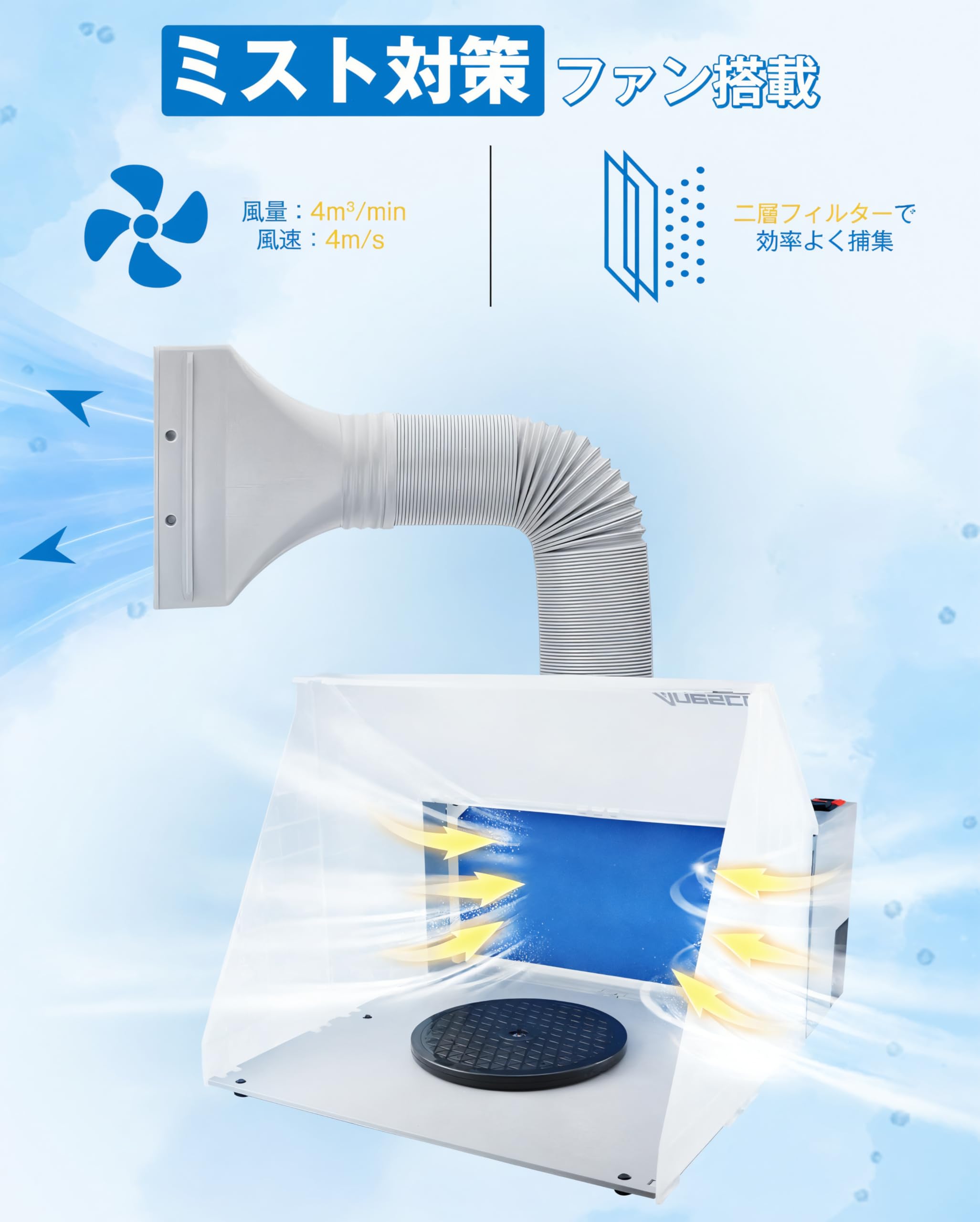 Amazon | Anesty 塗装ブース スプレーブース 入門用 ペイン