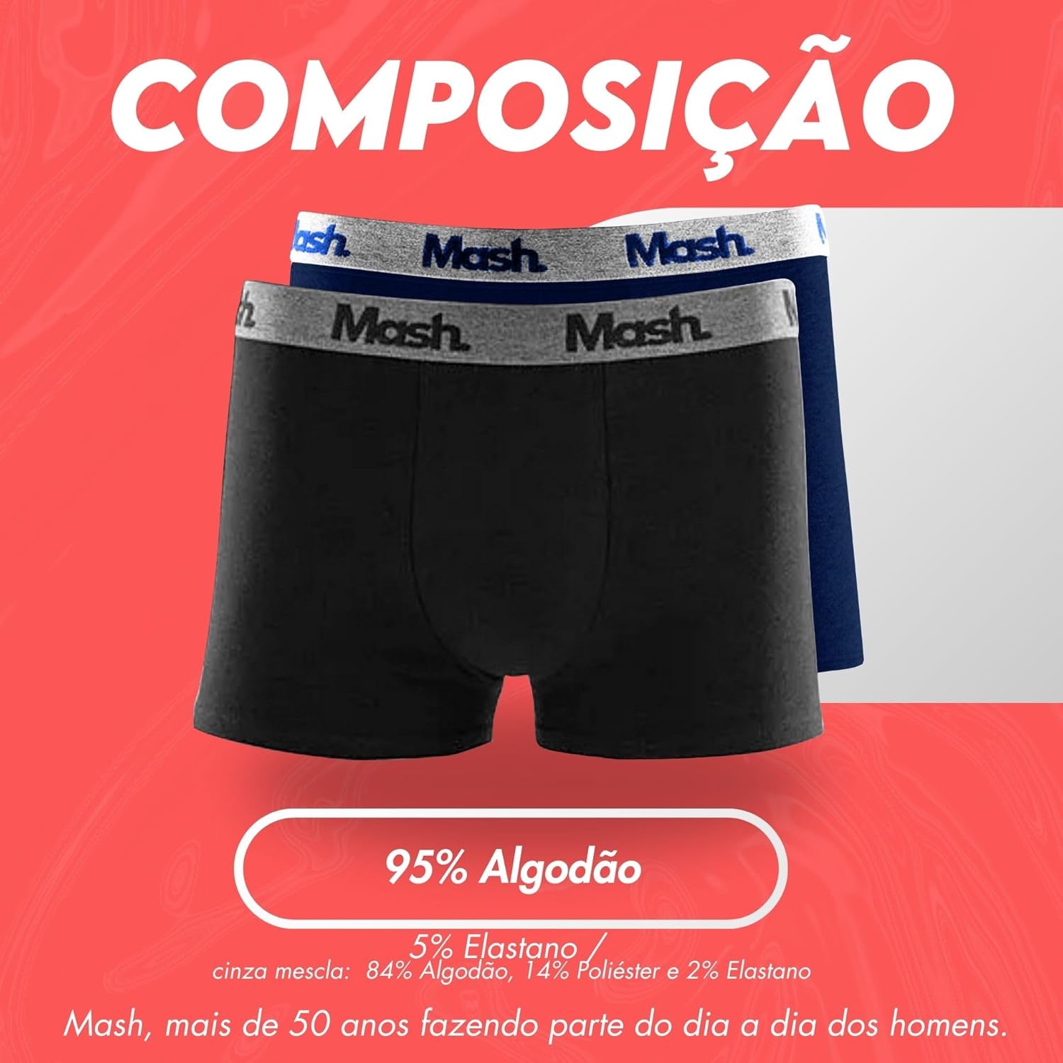 Kit 10 Cuecas Boxer Mash Algodão Cotton Respirável Masculina em promoção! Veja a oferta e mais achadinhos de Moda íntima 7 Hoje é o melhor dia para comprar Kit 10 Cuecas Boxer Mash Algodão Cotton Respirável Masculina com aquele preço maroto! Promoção! Aproveite a oferta! 7