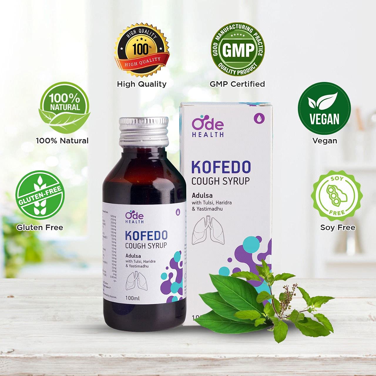 Instant Cough Relief for Kids & Adults!! Kofedo Adulsa Cough Syrup. For