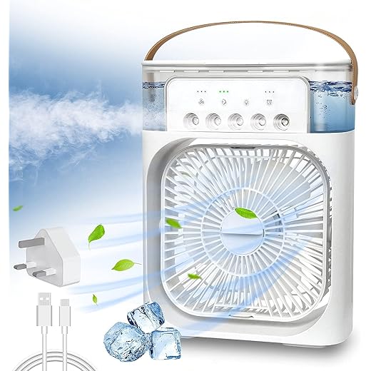 NHB ENTERPRISE Mini Portable Ac Cooler Fan Portable Ac for F