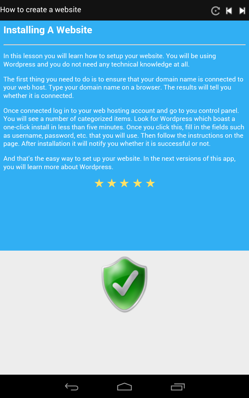 How To Create A Website - App on Amazon Appstore
