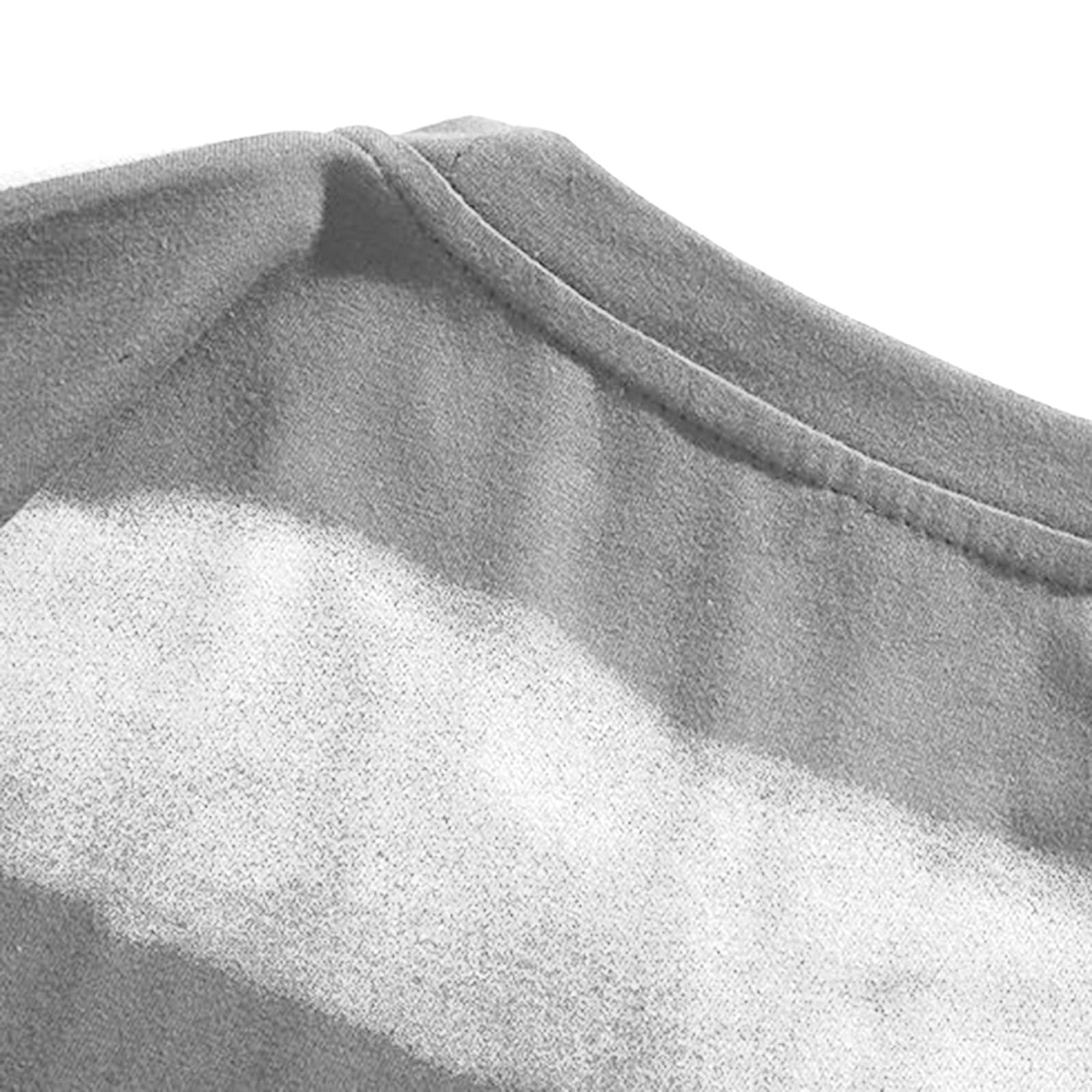 Generico Maglia Uomo Maniche Corte Collo Tondo con Righe Tie Dye, Indumento Semplice E Confortevole per Tutti Gli Outfit Estivi Quotidiani
