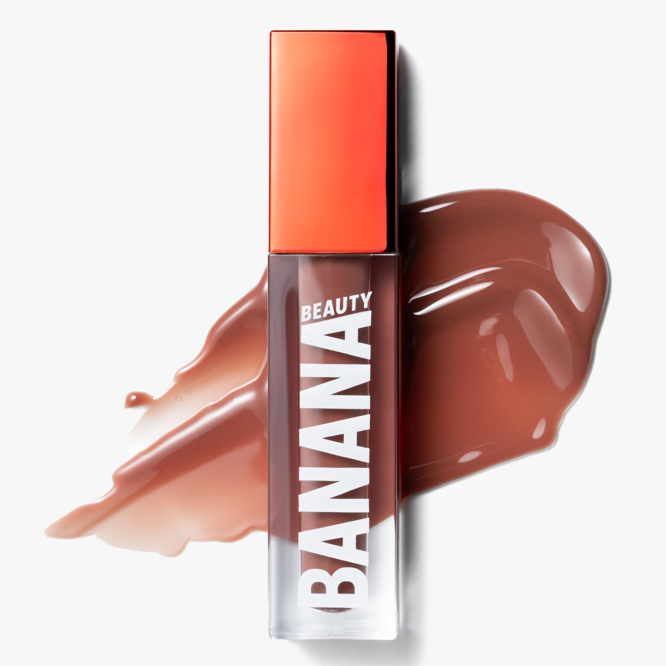 Banana Beauty Spritz o'clock! Plumping Lip Gloil – Lipgloss, Olio e Lip Plumper 3 in 1 – Lucidalabbra volumizzante – Vegan – Tonalità nude – Note estive d'arancia