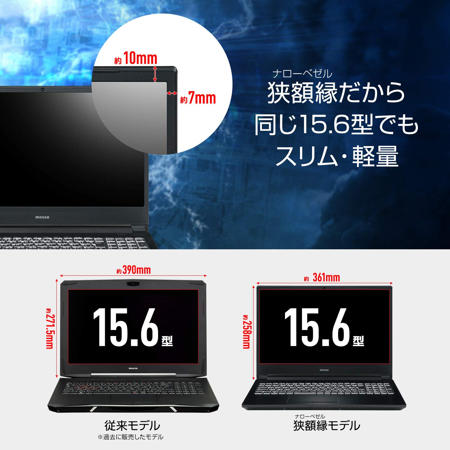 Amazon.co.jp: Mouse Computer G-tune Gaming Laptop NG-N-i5565SA