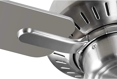 Miniatura 30 de Progress Lighting P250008-009 Ventiladores de techo Drift, 5 cuchillas, níquel