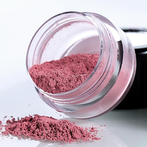 Miniatura 3 de Rubor facial en polvo de maquillaje suave de hongos para mejillas de larga duración en polvo de maquillaje con reflejos - acabado mate (bayas de