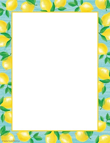 Teacher Created Resources Papel de computadora Lemon Zest (TCR8488)