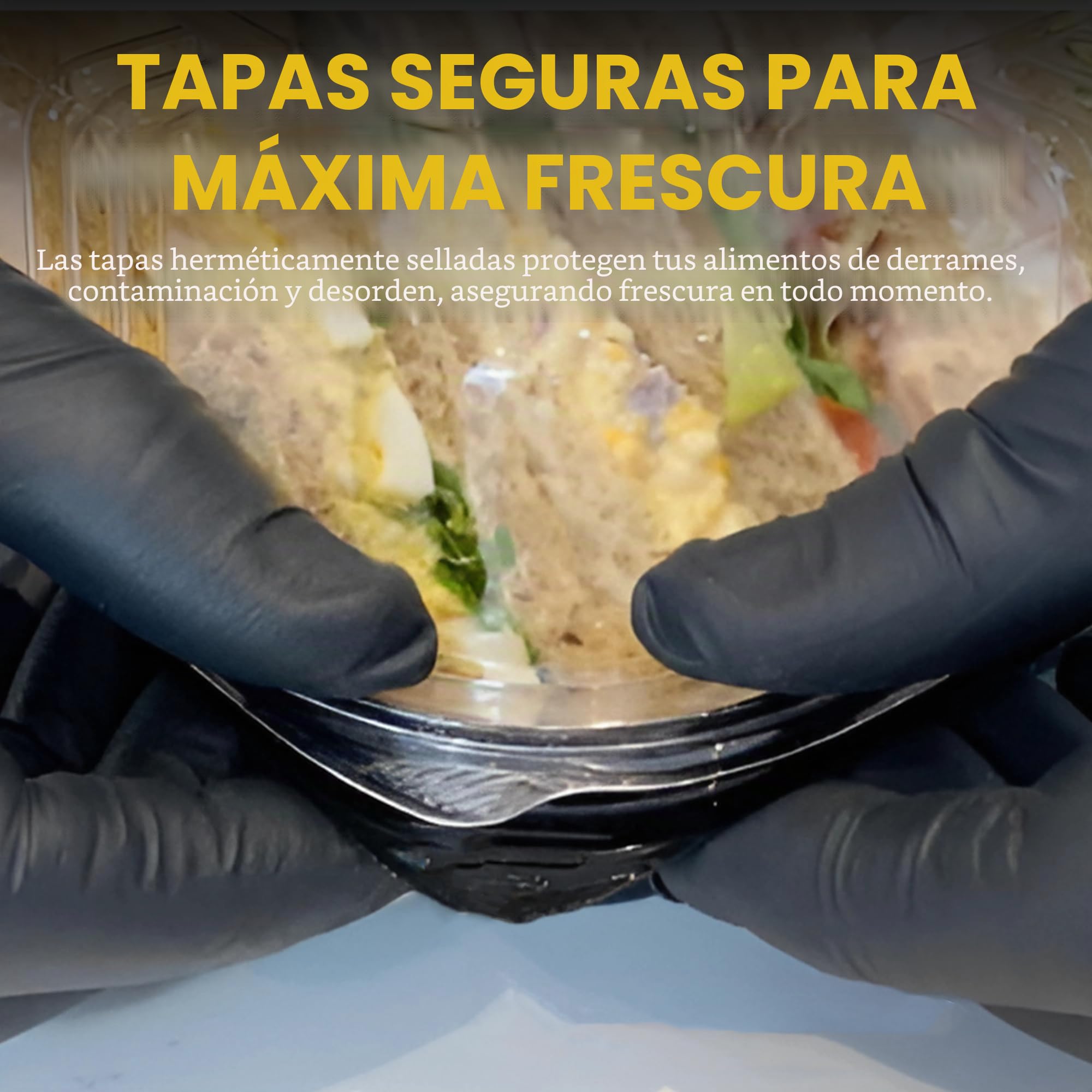 Bandejas para sándwiches Superior - Paquete de 15 bandejas reutilizables para catering para fiestas - Bandejas de servicio para buffet con tapas a prueba de derrames - Bandejas para catering para