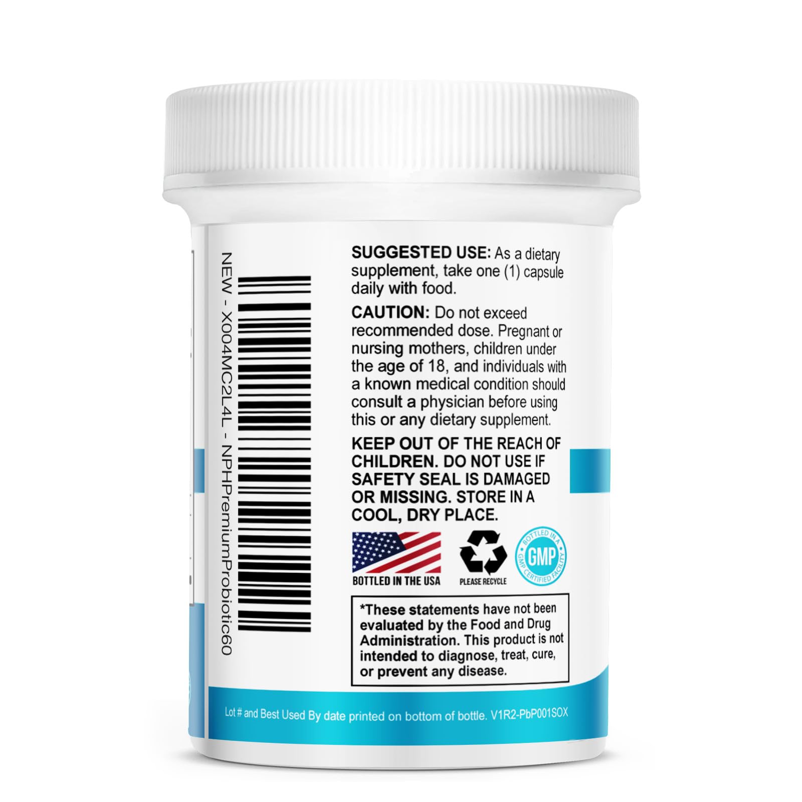 Nature's Physician Probiotics - 100 Billion CFU Per Capsule - 16 Strains + Prebiotics - Best Probiotic Supplement for Women & Men - Supports Immune, Digestive Health, Constipation & Gas - 60 Capsules — Amazon image 8