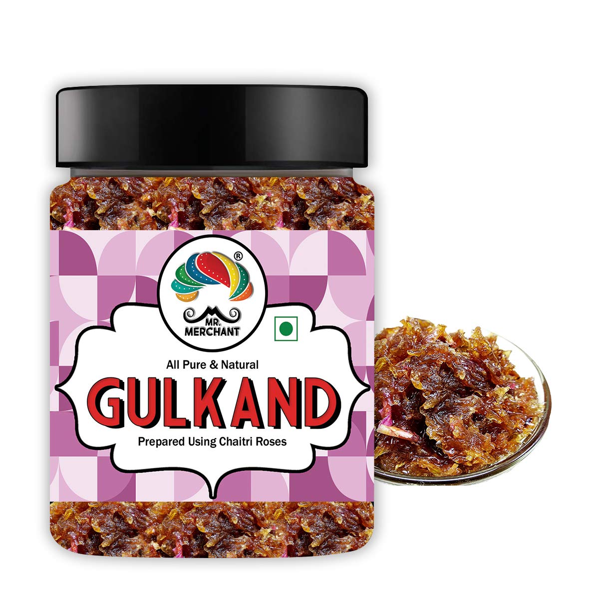 Mr. Merchant Natural Gulkand Prepared Using Haldighati’s Chaitri Roses ( Rose Petal Jam) [ Jar Pack ], 800gm (B08YR9RJ7L) Amazon Price History, Amazon Price Tracker