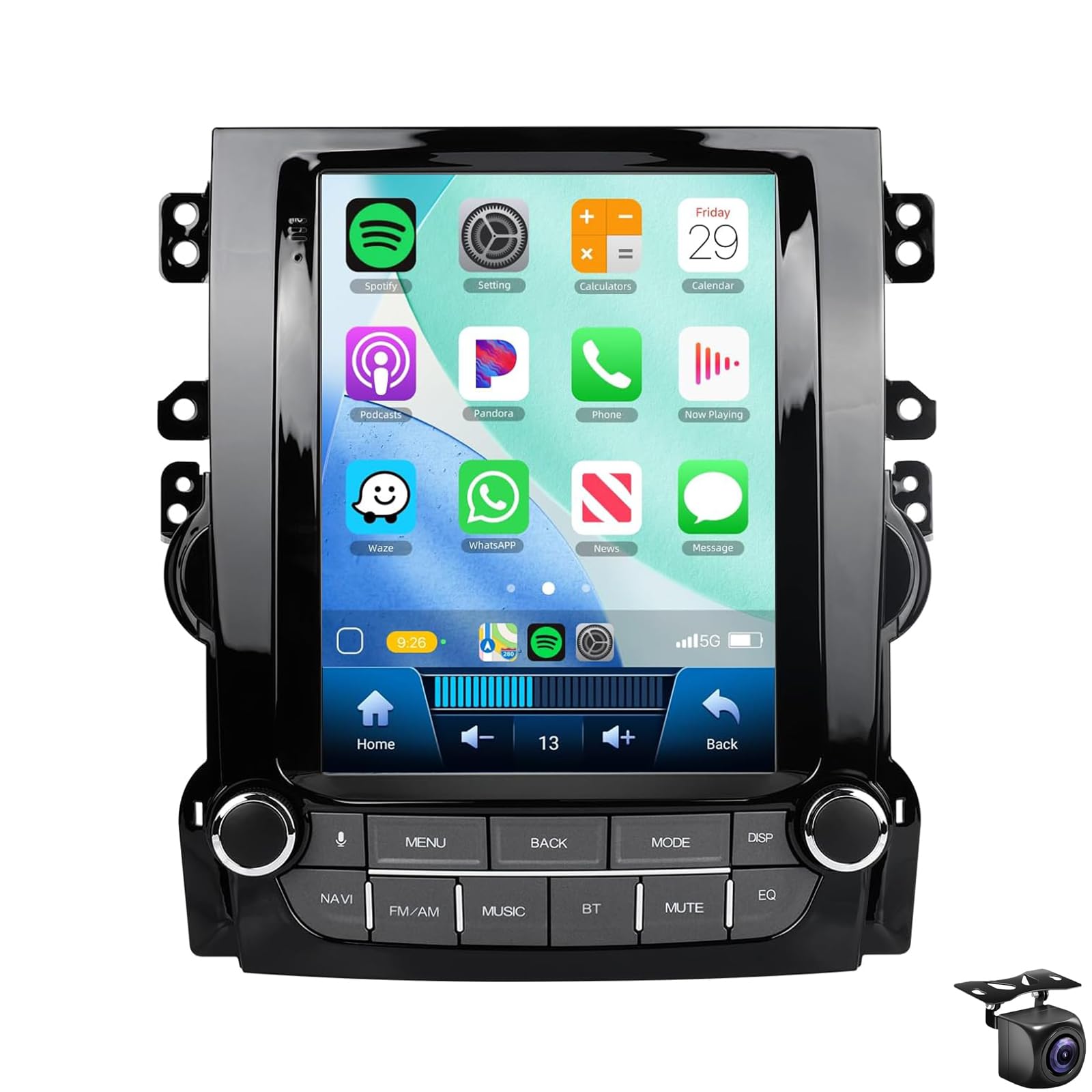 Car Radio Wireless Carplay for Chevrolet Malibu 2012-2015 9.7" Touchscreen