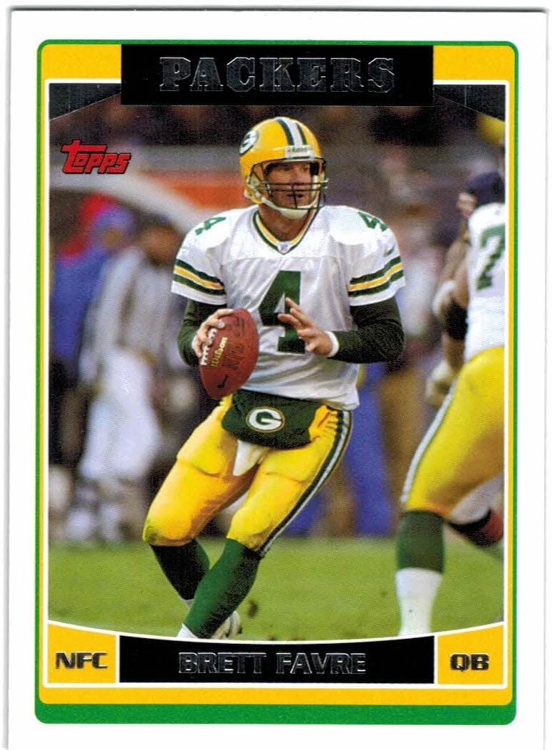 2006 Topps Green Bay Packers Team Set with Aaron Rodgers & 2 Brett Favre - 15 Cards