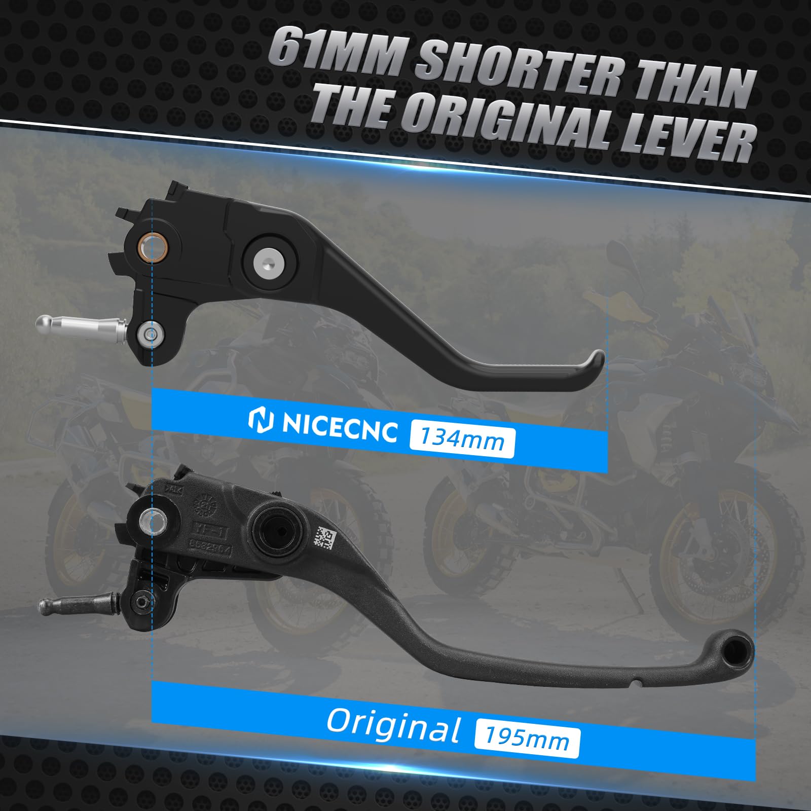 Amazon.com: NICECNC Aluminum Brief Brake Clutch Lever Hand