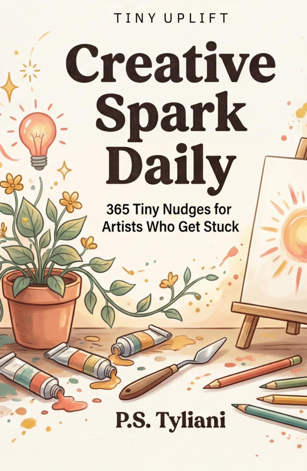 Creative Spark Daily: 365 Tiny Nudges for Artists Who Get Stuck (Tiny Uplift)