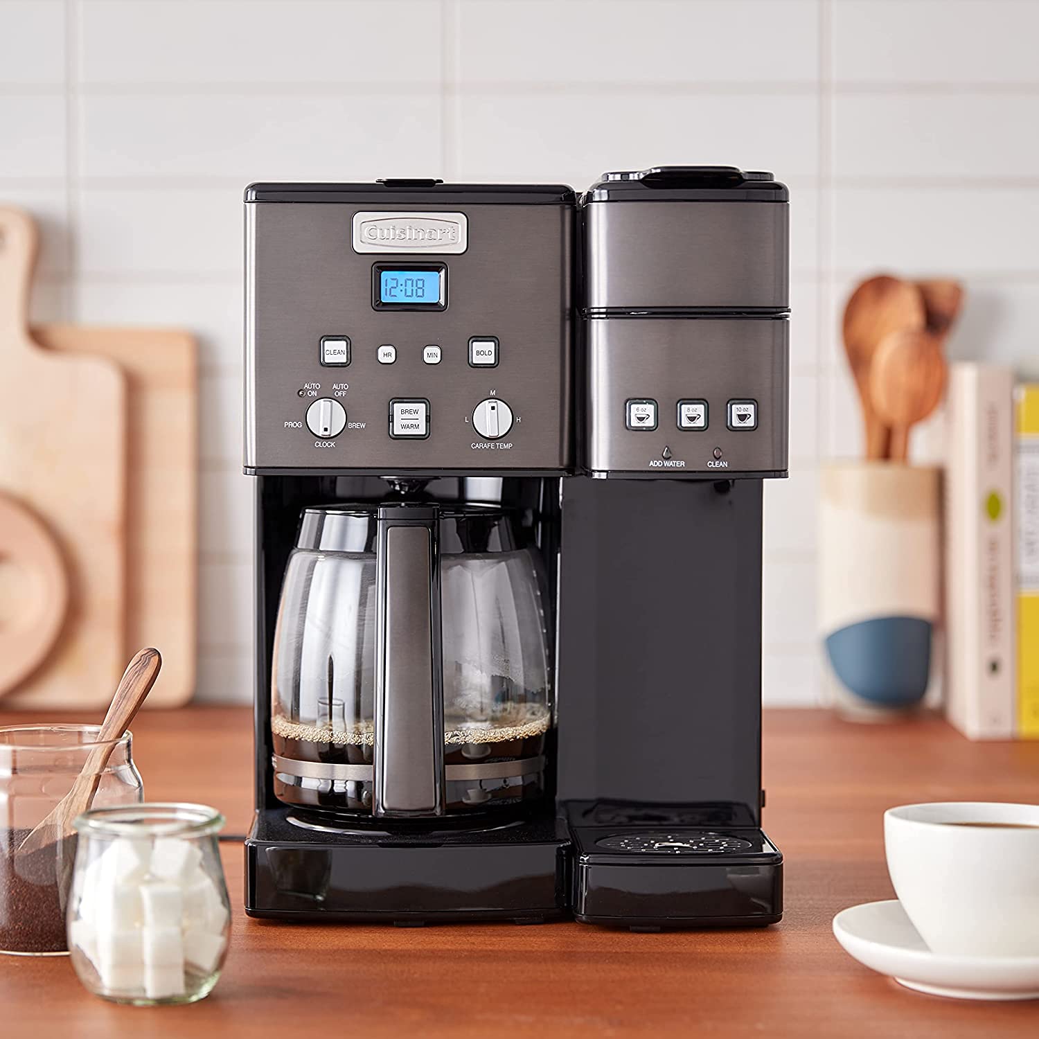 Amazon | クイジナート SS-15W Maker Coffee Center 12-Cup