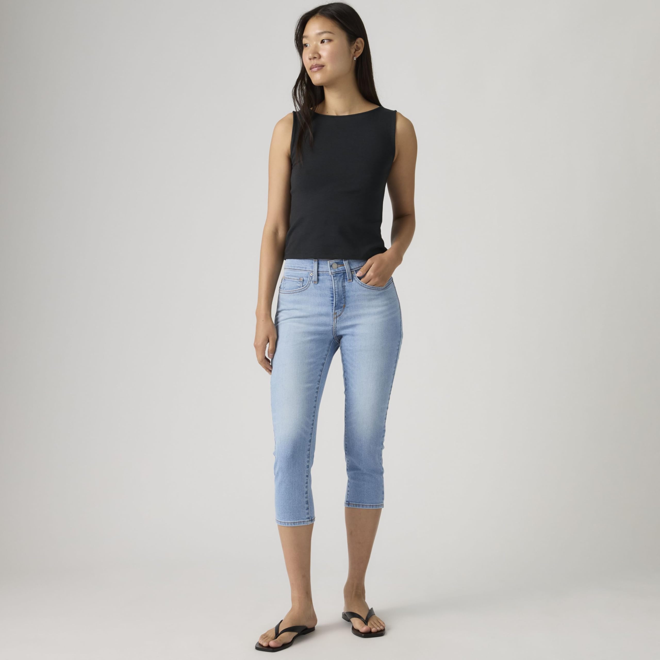 Levi's 311 Shaping Skinny Capri Jeans Donna