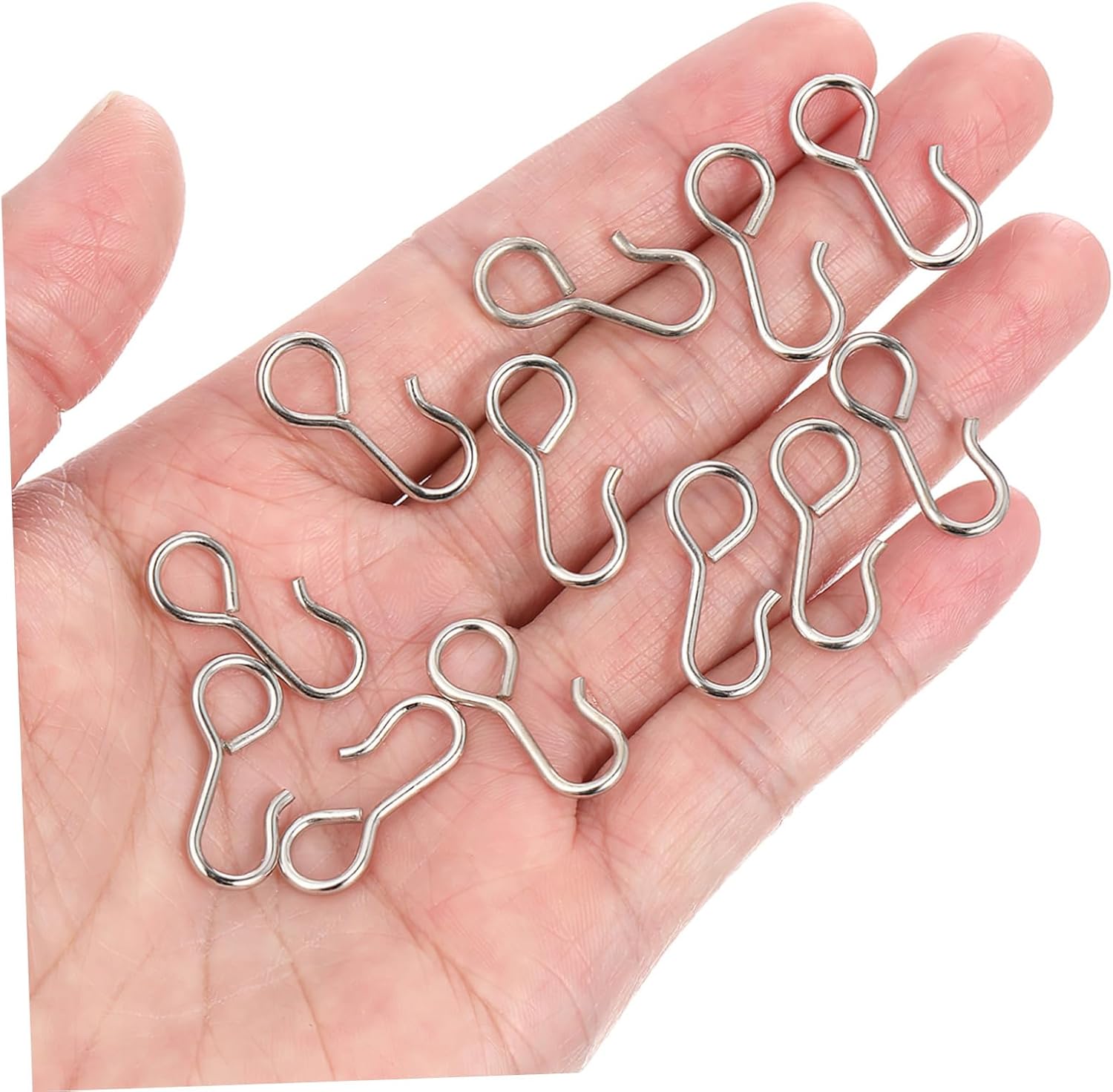 Garneck 10pcs Metal Car Seat Cover Hooks Vehicle Hangers for Organizing Handbags and Shopping Bags Fit Anti image 4