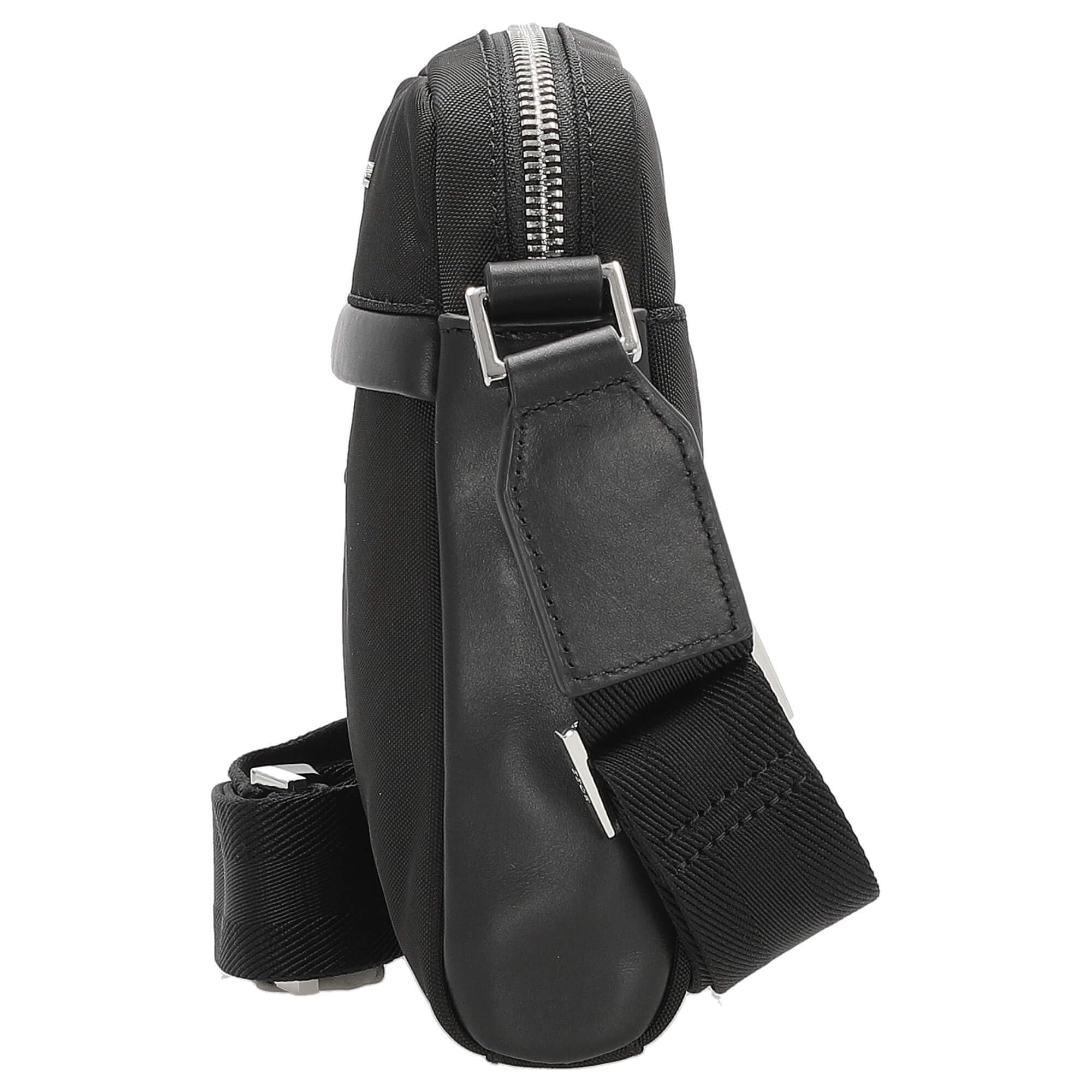 BOSS Highway_N_NS Zip N, Reportero Hombre, Black1, One Size