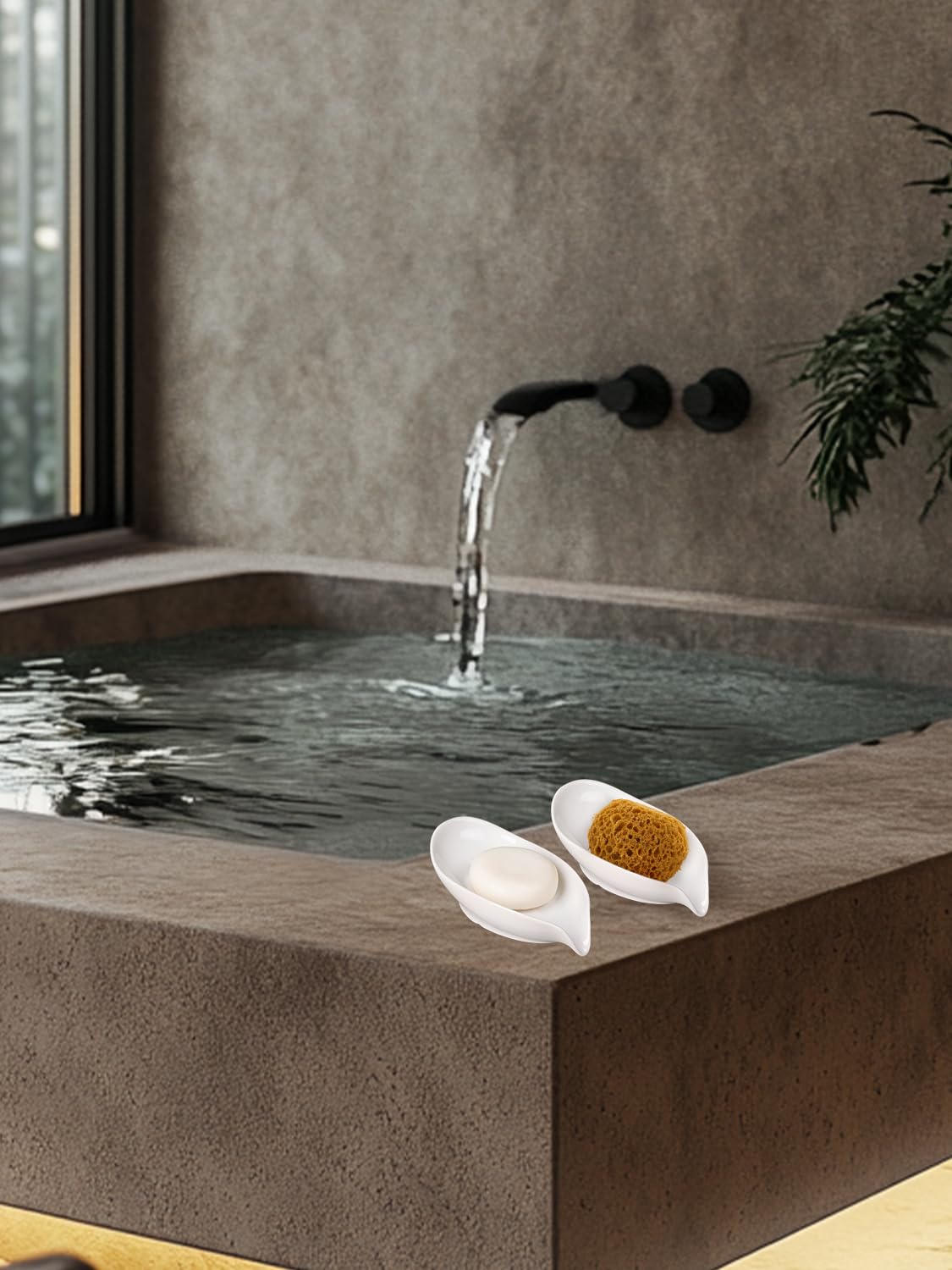 Moderne Keramik-Seifenschale Mit Ablauf – Praktisch & Stylisch Für Bad & Küche