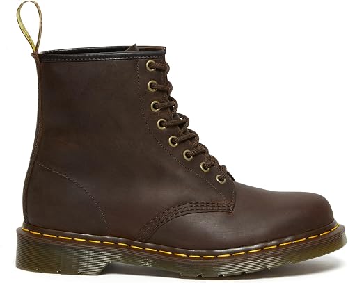 Dr. Martens 8 œillets, Rangers Femme, Gaucho Brun Brun, 42 EU - 7