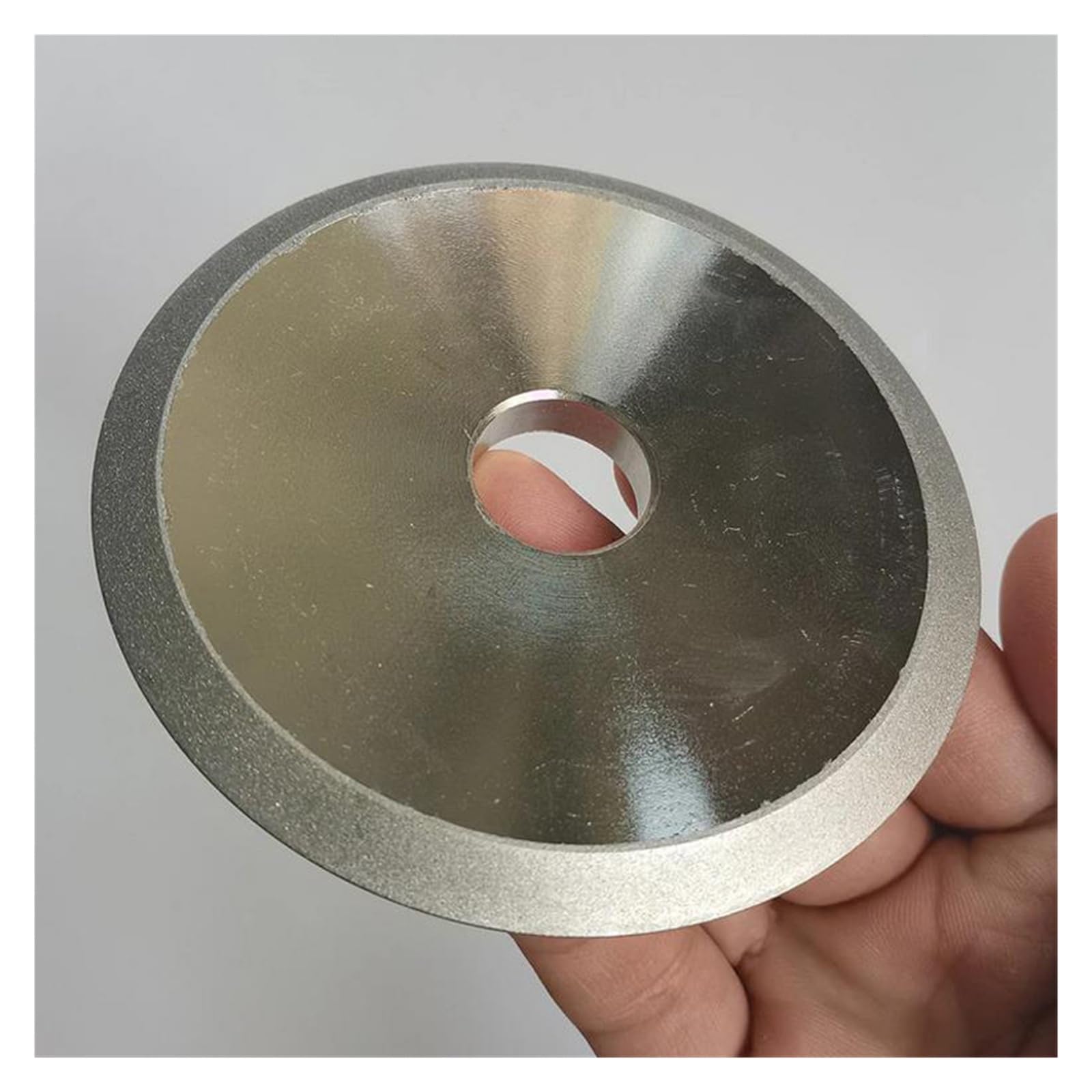 Hoja de sierra afiladora de punta de carburo de doble bisel con muela de diamante(70Dx32Hx6Tx45degree,400)