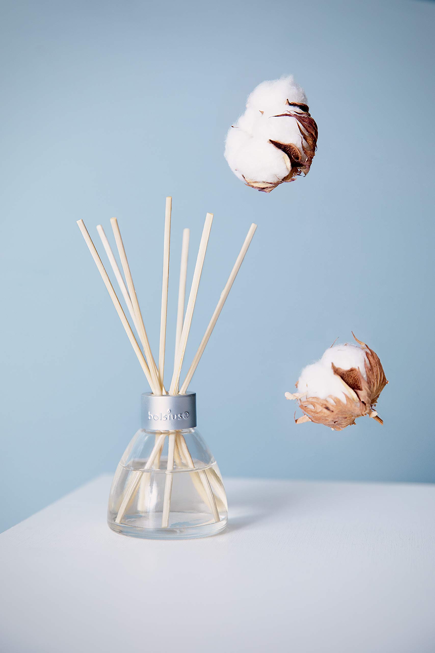 Lampes Parfumées Bolsuis - Parfum Lin Frais, Bougies Chauffe-Plat, Cire Paraffine, 4h De Brûlage