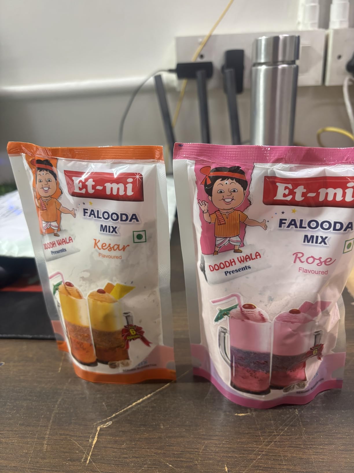 Et-Mi Falooda Mix Rose Flavoured | Delicious and Refreshing Rose ...
