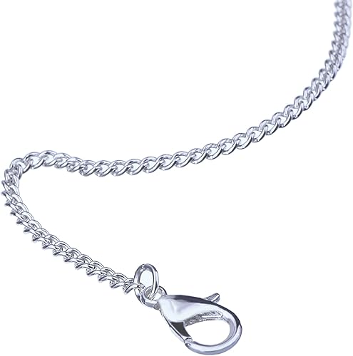 Miniatura 5 de Outus collar de 20 pulgadas, plateados, 12 unidades